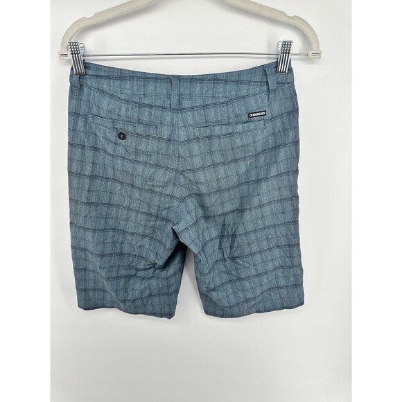 Quicksilver Amphibian Shorts Light  Green Mens Size 27 Quick Dry - Picture 2 of 3